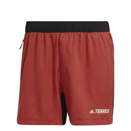 Pantalón Corto Deportivo Adidas Terrex Rojo