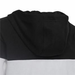 Sudadera con Capucha Niño Adidas Colorblock Fleece Negro Gris