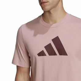 Camiseta de Manga Corta Hombre Adidas Future Icons Rosa claro