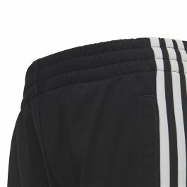 Chándal Infantil Adidas Essentials Shiny 3 Stripes Negro