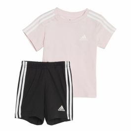 Conjunto Deportivo para Bebé Adidas Three Stripes Rosa