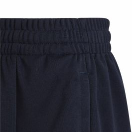 Pantalones Cortos Deportivos para Niños Adidas D2M Big Logo Azul oscuro