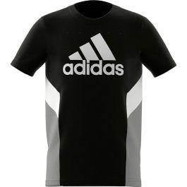 Camiseta de Manga Corta Infantil Adidas B CB T D2M HF1835 Negro