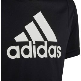 Camiseta de Manga Corta Infantil Adidas B CB T D2M HF1835 Negro