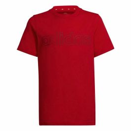 Camiseta de Manga Corta Niño Adidas Essentials Rojo