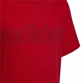 Camiseta de Manga Corta Niño Adidas Essentials Rojo