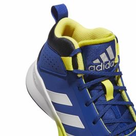 Zapatillas de Baloncesto para Niños Adidas Cross Em Up 5 Azul
