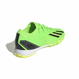 Zapatillas de Fútbol Sala para Adultos Adidas X SPEEDPORTAL.3 Verde Verde limón Unisex
