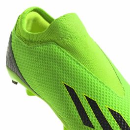 Botas de Fútbol para Niños Adidas X Speedportal 3 Césped Verde limón Unisex