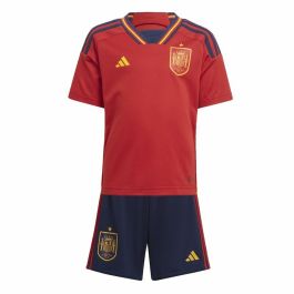 Conjunto Deportivo para Niños 1 E Adidas España 22 Fútbol Rojo