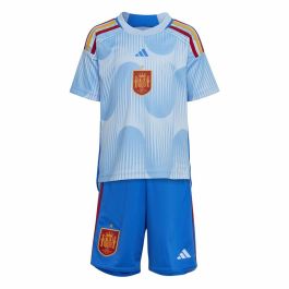 Conjunto Deportivo para Niños 2E Adidas España 22 Fútbol Azul
