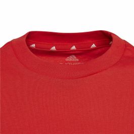 Camiseta de Manga Corta Infantil Adidas Essentials Rojo