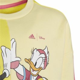 Sudadera sin Capucha Niña Adidas Disney Daisy Duck Amarillo