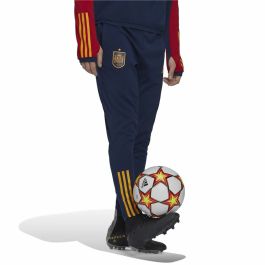 Pantalón de Entrenamiento de Fútbol para Adultos Adidas España Tiro 23 Azul oscuro Hombre
