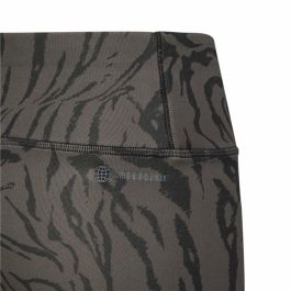 Pantalón Deportivo Infantil Adidas 7/8 Sport Animal Print Negro