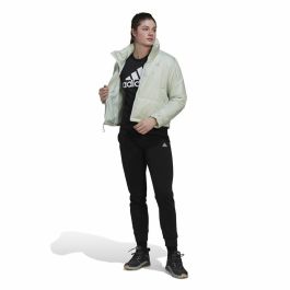 Chaqueta Deportiva para Mujer Adidas Bsc Padded Blanco Azul claro