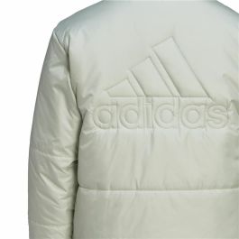 Chaqueta Deportiva para Mujer Adidas Bsc Padded Blanco Azul claro