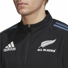 Chaqueta Deportiva para Hombre Adidas All Black Rugby Prime Negro