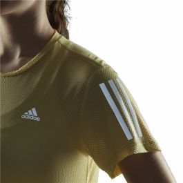 Camiseta de Manga Corta Mujer Adidas Own Cooler Amarillo