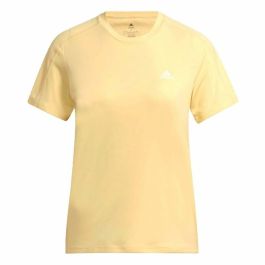 Camiseta de Manga Corta Mujer Adidas Run It Amarillo Precio: 23.94999948. SKU: S6486765