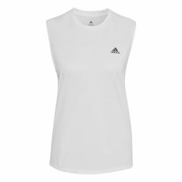 Camiseta para Mujer sin Mangas Adidas Muscle Run Icons Blanco Precio: 32.95000005. SKU: S6486800