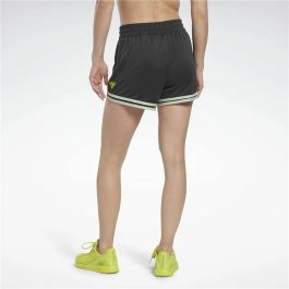 Pantalones Cortos Deportivos para Mujer Reebok Les Mills Negro