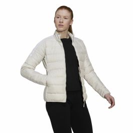 Chaqueta Deportiva para Mujer Adidas Essentials Blanco