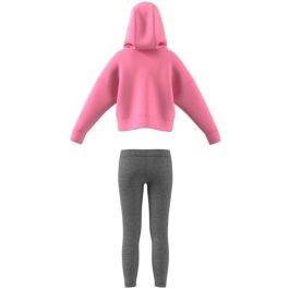 Conjunto Deportivo para Niños Adidas Fleece Rosa claro