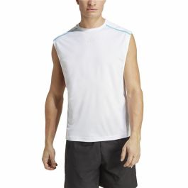 Camiseta para Hombre sin Mangas Adidas Base Blanco