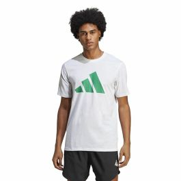Camiseta de Manga Corta Hombre Adidas Train Essentials Blanco