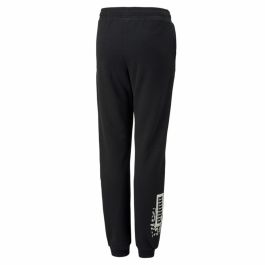 Pantalón de Chándal para Niños Puma Alpha Negro Niños