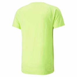 Camiseta de Manga Corta Hombre Puma Evostripe Verde