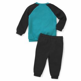 Chándal para Bebé Puma Minicat Essentials Negro Azul