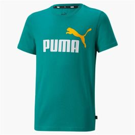 Camiseta de Manga Corta Infantil Puma Essentials+ Two-Tone Logo Precio: 20.9500005. SKU: S6452562