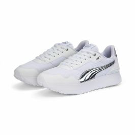 Zapatillas Deportivas Mujer Puma R78 Voyage Distressed Blanco