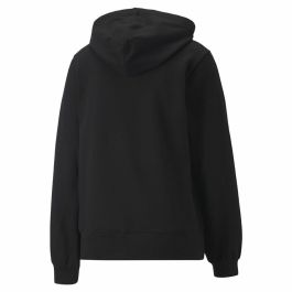 Sudadera con Capucha Mujer Puma Negro