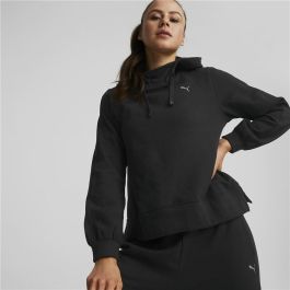 Sudadera con Capucha Mujer Puma Negro