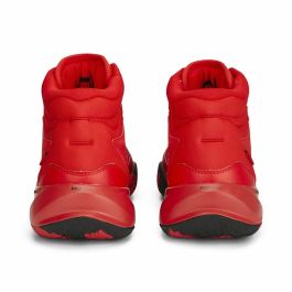 Zapatillas de Baloncesto para Adultos Puma Playmaker Pro Mid Rojo