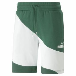 Pantalones Cortos Deportivos para Hombre Puma Power Cat Verde