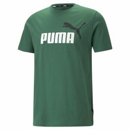 Camiseta Puma Ess+ 2 Col Logo Vine Verde Unisex