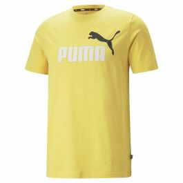Camiseta de Manga Corta Hombre Puma Studio Yogini Lite Amarillo