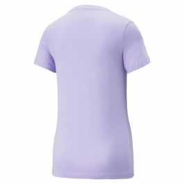 Camiseta de Manga Corta Mujer Puma Ess+ Nova Shine Lavanda Mujer