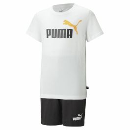 Conjunto Deportivo para Niños Puma Set For All Time Blanco