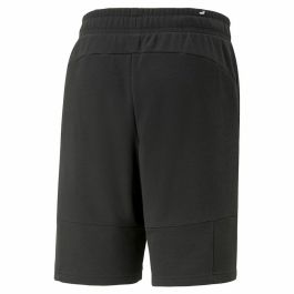 Pantalón Corto Deportivo Puma Essentials Block Tape Negro