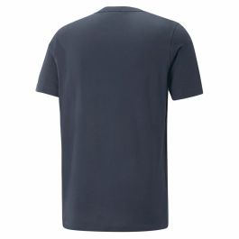 Camiseta Puma Ess+ 2 Col Small Log Azul oscuro Unisex