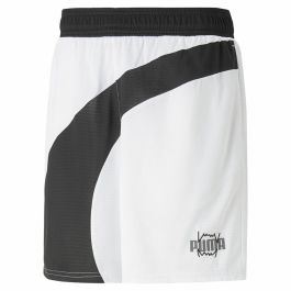 Pantalones Cortos de Baloncesto para Hombre Puma Flare Blanco