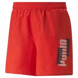 Pantalones Cortos Deportivos para Hombre Puma Ess+ Logo Power Rojo