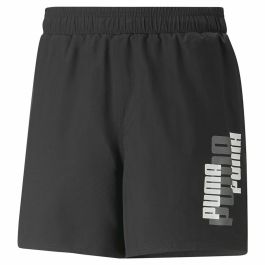 Pantalones Cortos Deportivos para Hombre Puma Essentials+ Logo Power Negro