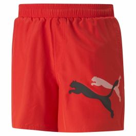 Pantalones Cortos Deportivos para Hombre Puma Ess+ Logo Power Cat For All Time Rojo