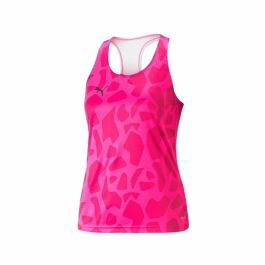 Camiseta Deportiva de Manga Corta Puma Teamliga Graph Fucsia
